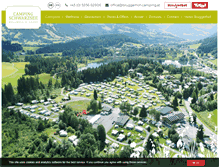Tablet Screenshot of bruggerhof-camping.com
